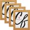 Craig Frames 4 Pack Bauhaus 125 Distressed Gold Picture Frame